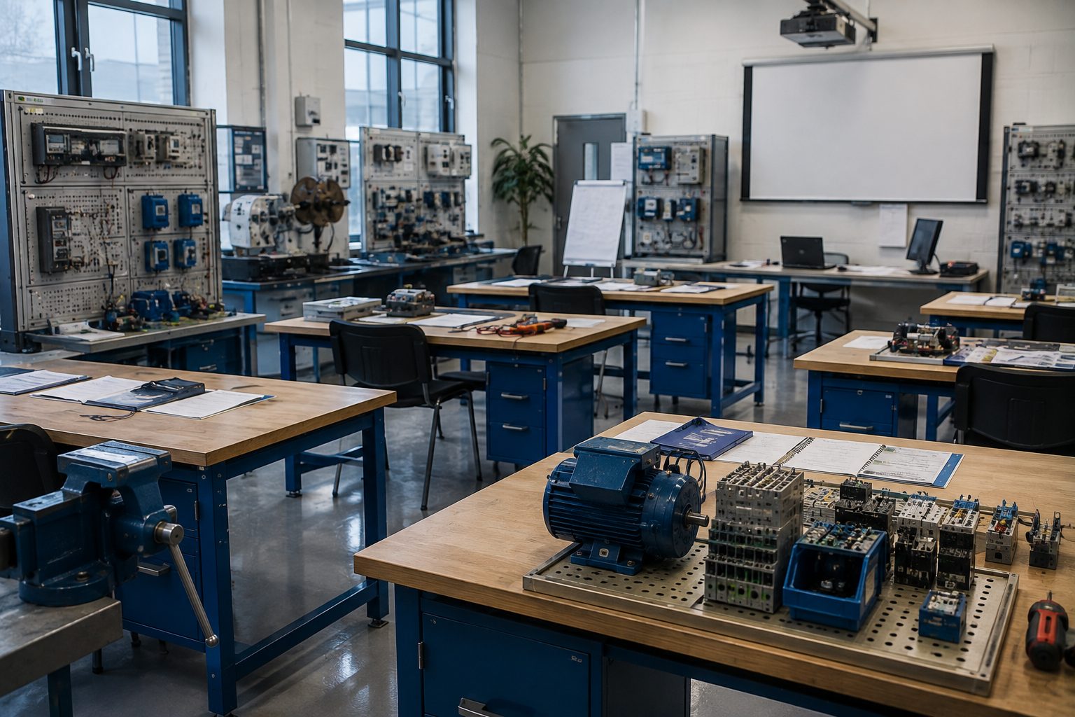 Atelier de formation technique industrielle