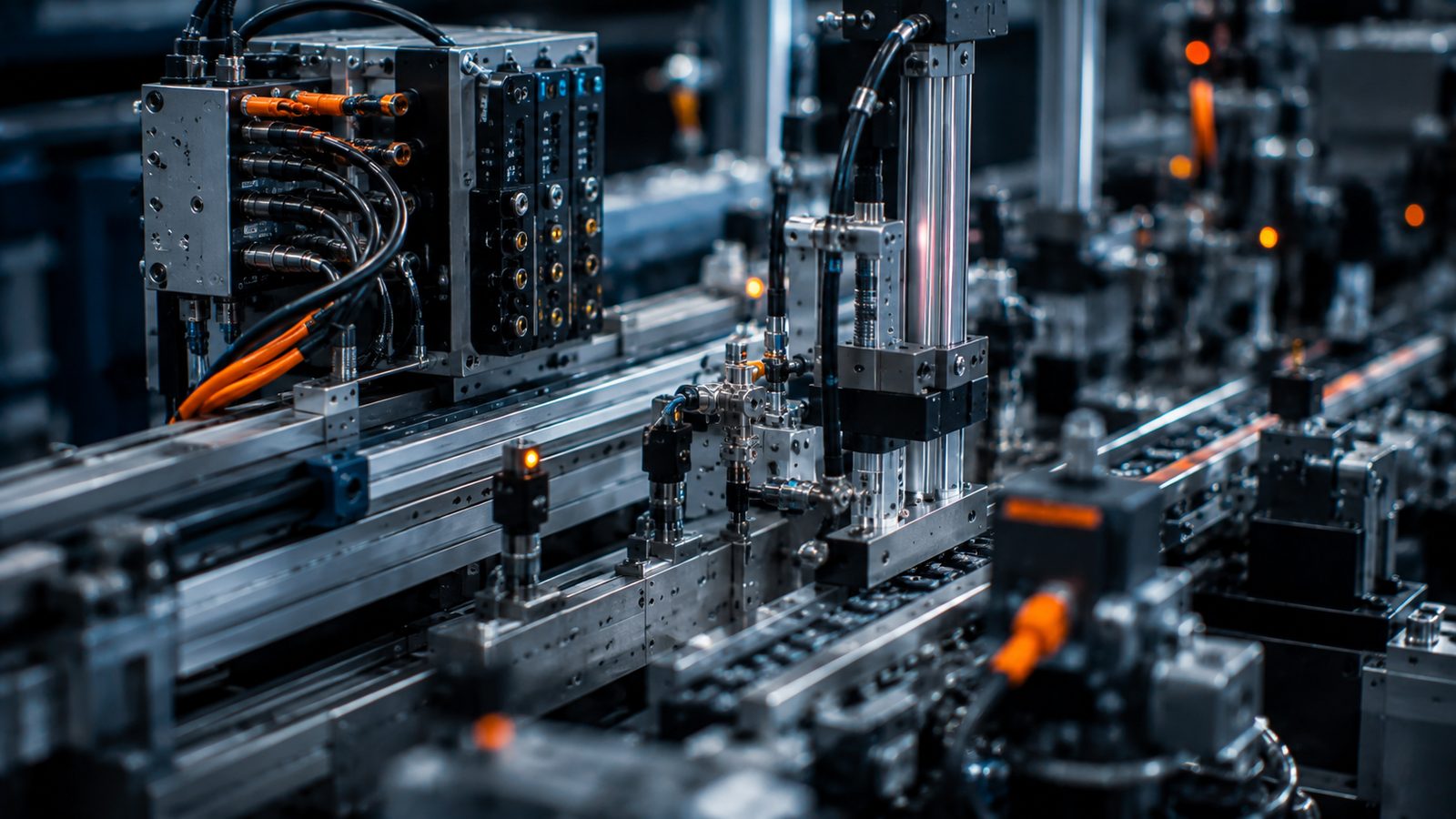 Automatisme et capteurs sur système de production connecté